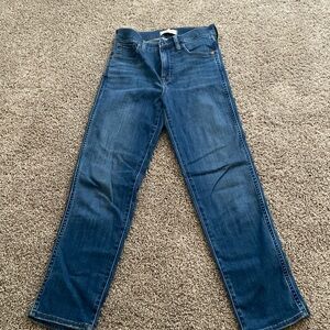 Madewell stovepipe jean